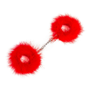 Algemas com pêlo - Vermelho - Secret Play