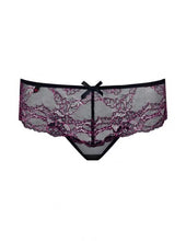Carregar imagem no visualizador da galeria, Tanga - Sedusia shorties - Preto e Rosa -  Obsessive
