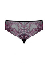 Carregar imagem no visualizador da galeria, Tanga - Sedusia shorties - Preto e Rosa -  Obsessive
