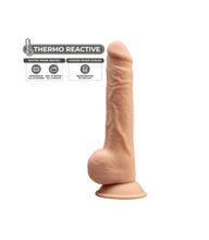 Carregar imagem no visualizador da galeria, Dildo realístico termo-reativo - 24cm - Bege - SILEXD
