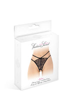 Carregar imagem no visualizador da galeria, Tanga em renda - Preta - Mylene - Fashion Secret

