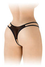 Carregar imagem no visualizador da galeria,   Tanga em renda - Preto - Victoria - Fashion Secret
