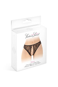 Tanga em renda - Preto - Victoria - Fashion Secret