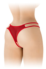 Carregar imagem no visualizador da galeria, Tanga em renda - Vermelho - Victoria - Fashion Secret
