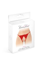 Carregar imagem no visualizador da galeria, Tanga em renda - Vermelho - Sandra - Fashion Secret
