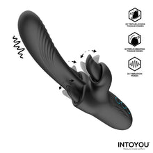 Carregar imagem no visualizador da galeria, Vibrador vaginal com estimulador de clitóris com movimento de língua - Triton - IntoYou
