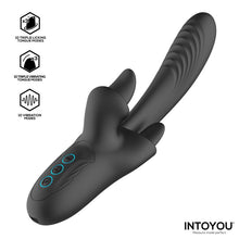 Carregar imagem no visualizador da galeria, Vibrador vaginal com estimulador de clitóris com movimento de língua - Triton - IntoYou
