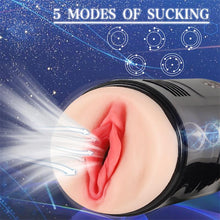 Carregar imagem no visualizador da galeria, Masturbador masculino com vibração e sucção - Recarregável - Vagina - Shequ
