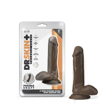 Carregar imagem no visualizador da galeria, Dildo Realista Posable 6”- 16.5cm - Castanho - Dr. Skin
