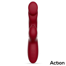Carregar imagem no visualizador da galeria, Vibrador vaginal com estimulador de clitóris, pulsação e aquecimento – Velter – Action
