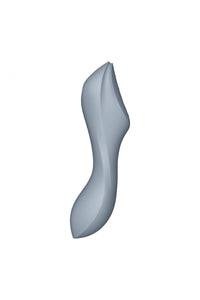 Vibrador e Estimulador de Clitóris por Ondas de Pressão - Curvy Trinity 3 - Cinza - Satisfyer
