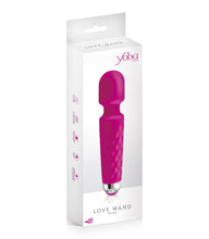Carregar imagem no visualizador da galeria, Estimulador/Massajador com 20 Modos de Vibração - Varinha Rosa - Love Wand - Yoba
