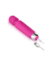 Carregar imagem no visualizador da galeria, Estimulador/Massajador com 20 Modos de Vibração - Varinha Rosa - Love Wand - Yoba
