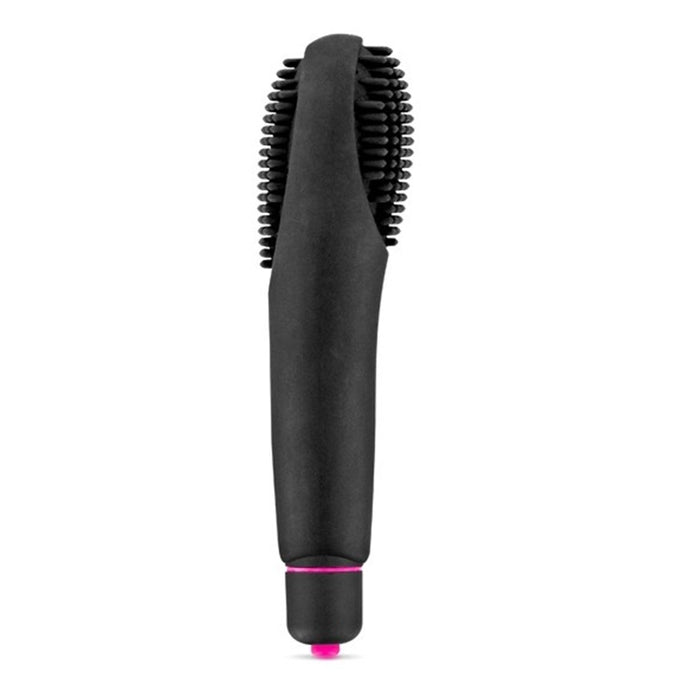 Vibrador com pontos estimulantes - Pickle - Preto - My First