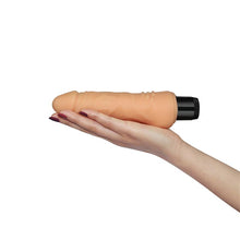 Carregar imagem no visualizador da galeria, Vibrador realístico - 18,5cm - Bege -  Real Feel - LoveToy
