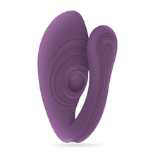 Carregar imagem no visualizador da galeria, Vibrador duplo para casal - com pulsação e comando - Recarregável -  Sync Passion
