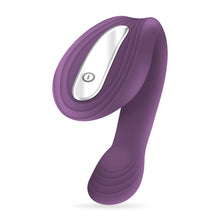 Carregar imagem no visualizador da galeria, Vibrador duplo para casal - com pulsação e comando - Recarregável -  Sync Passion
