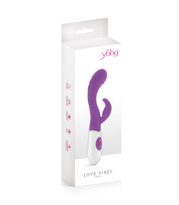 Vibrador Vaginal e Ponto G com Estimulador de Clitóris - Leola - Yoba