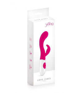 Vibrador Vaginal e Ponto G com Estimulador de Clitóris - Leola - Yoba