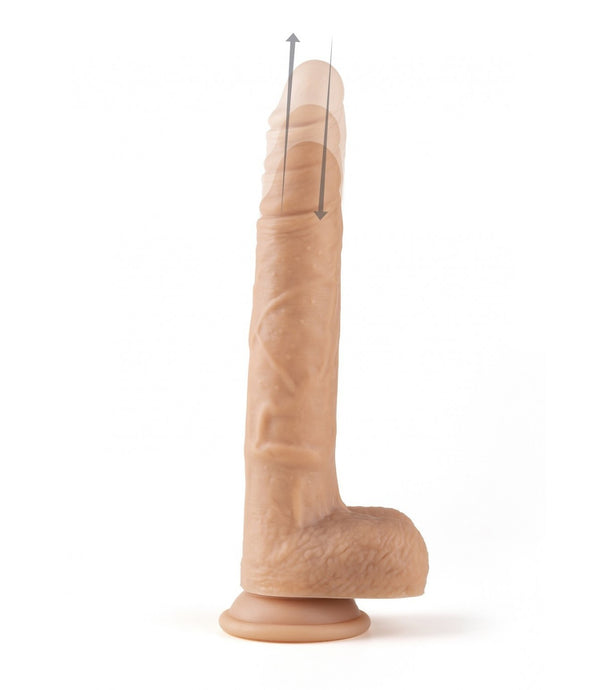 Vibrador Ultra-Realista recarregável com comando - R14 - Virgite