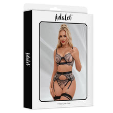 Carregar imagem no visualizador da galeria, Conjunto preto com 4 peças - Ximena - Adalet
