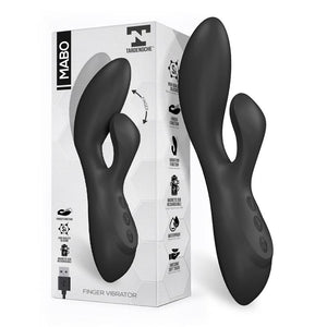 Vibrador Ponto G com Movimento Onda e Estimulador Clitoriano - Mabo - Tardenoche