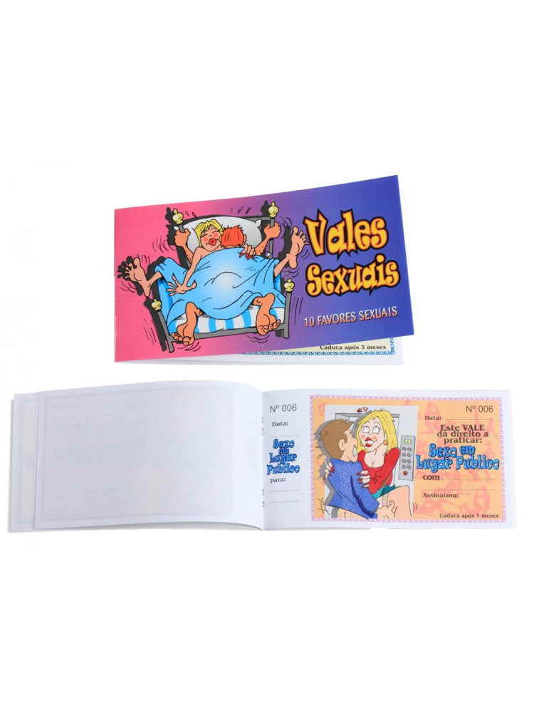 10 Cupões com desafios sexuais - Secret Play