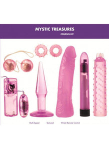 Kit com 7  Brinquedos Eróticos Mystic Treasures