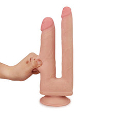 Carregar imagem no visualizador da galeria, Dildo duplo deslizante com dupla camada 21.7cm - Sliding Skin - LOVETOY
