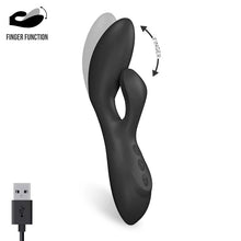 Carregar imagem no visualizador da galeria, Vibrador Ponto G com Movimento Onda e Estimulador Clitoriano - Mabo - Tardenoche
