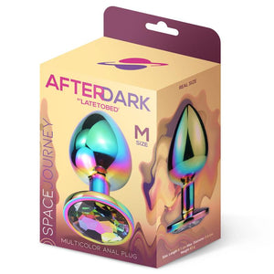 Plug Anal Metal Multicor - M - Space Journey - AFTERDARK