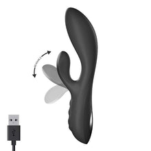 Carregar imagem no visualizador da galeria, Vibrador Ponto G com Movimento Onda e Estimulador Clitoriano - Mabo - Tardenoche
