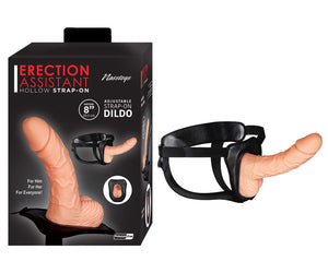 Strap-on oco - 20.3cm - Erection Assistant Hollow 8"