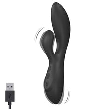 Carregar imagem no visualizador da galeria, Vibrador Ponto G com Movimento Onda e Estimulador Clitoriano - Mabo - Tardenoche
