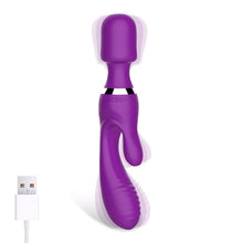 Carregar imagem no visualizador da galeria, Vibrador Vaginal com Estimulador de Clitóris e Massajador 3 em 1 - No Fifteen - Double Action
