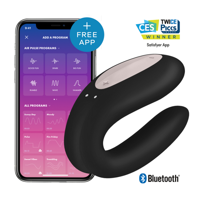 Vibrador para Casais Double Joy by Satisfyer