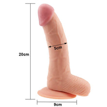 Carregar imagem no visualizador da galeria, Dildo realista com pele cibernética -  Cyber skin 8.8” 20cm - The ultra soft dude - LOVETOY
