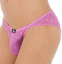 Carregar imagem no visualizador da galeria, Cueca masculina push-up em renda - Rosa - Mili Slip Sissy - Alter
