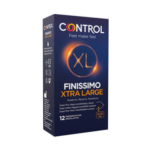 12 Preservativos Finissimo Extra large - CONTROL