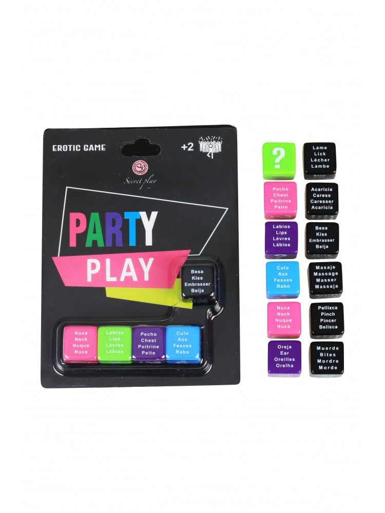 Jogo de grupo com 5 dados - Party Play - Secret Play