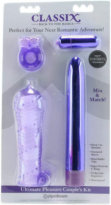 Kit com 4 peças para casais - Classix - Pipedream