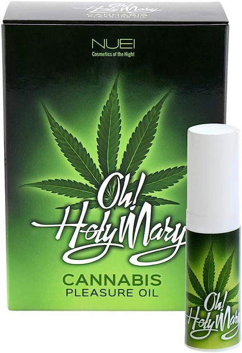 Óleo estimulante com efeito vibratório - Oh! Holy Mary - Cannabis