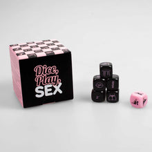 Carregar imagem no visualizador da galeria, Conjunto de 6 Dados Eróticos - DICE PLAY SEX - SECRET PLAY
