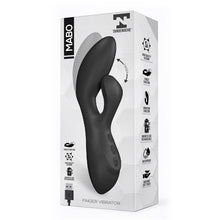 Carregar imagem no visualizador da galeria, Vibrador Ponto G com Movimento Onda e Estimulador Clitoriano - Mabo - Tardenoche
