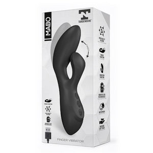 Vibrador Ponto G com Movimento Onda e Estimulador Clitoriano - Mabo - Tardenoche