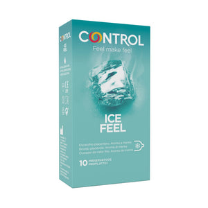 10 Preservativos efeito frio - Ice feel - Control