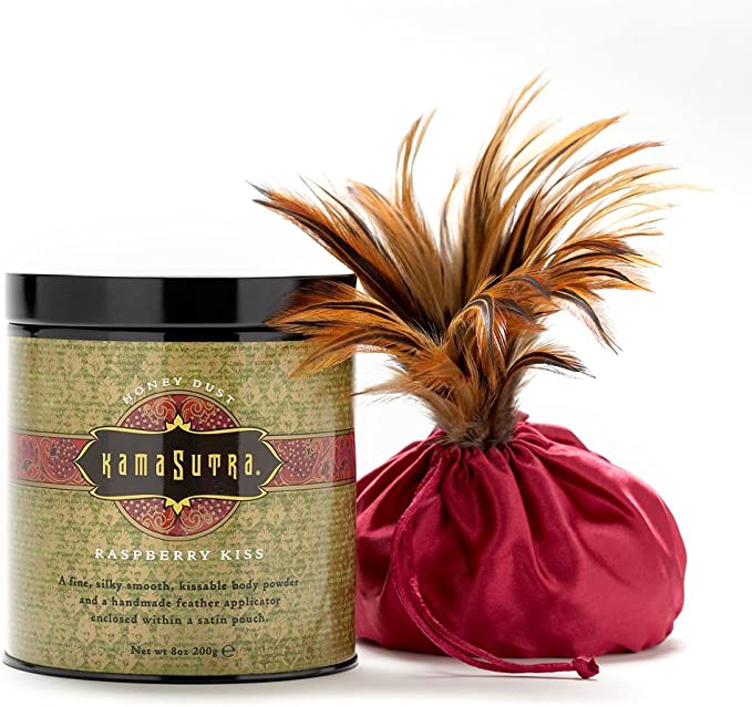 Honey Dust - Pó corporal fino, sedoso e beijável com sabor a framboesa