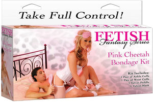 Pink Cheetah Bondage Kit by Fetish Fantasy