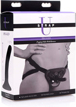 Carregar imagem no visualizador da galeria, Strap-on Arnês de mulher com dildo 12.5cm - PEGGED - Strap U
