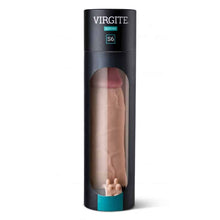 Carregar imagem no visualizador da galeria, Manga Realista para pénis com vibração - 21cm - S6 - Virgite
